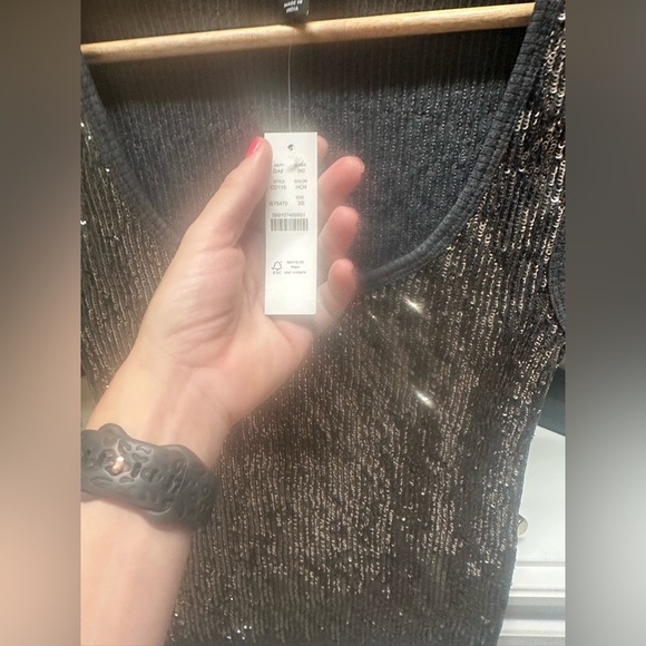 J. Crew Vintage Rib Embellished Tank Top. NWT - Picture 3 of 6